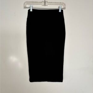 Elegant Black Pencil Skirt